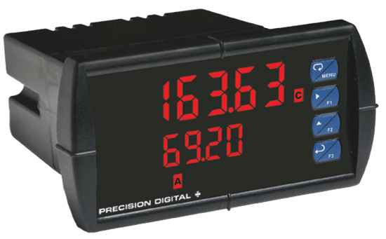 Precision Digital PD6363 ProVu Dual-Input Rate/Totalizer